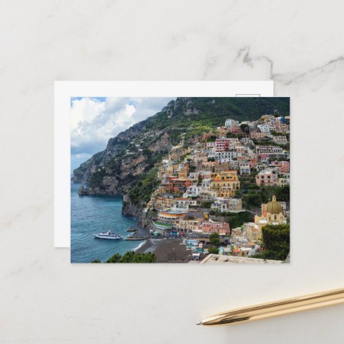 Amalfi Coast Italy Postcard