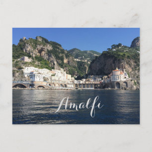 Amalfi Coast Italy Postcard