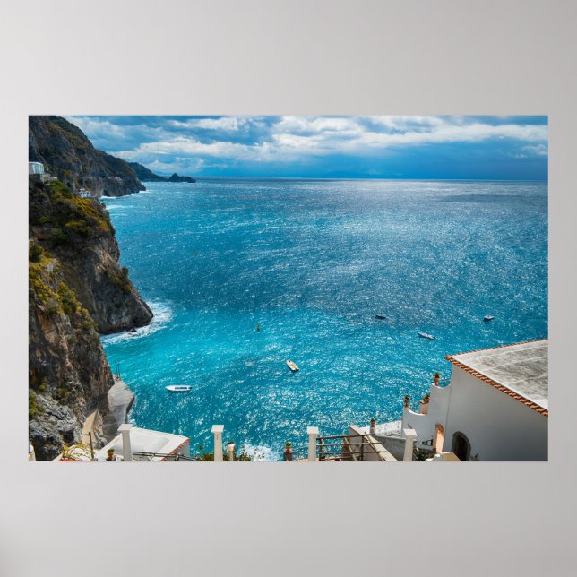 Amalfi Coast Italy Poster (Front)