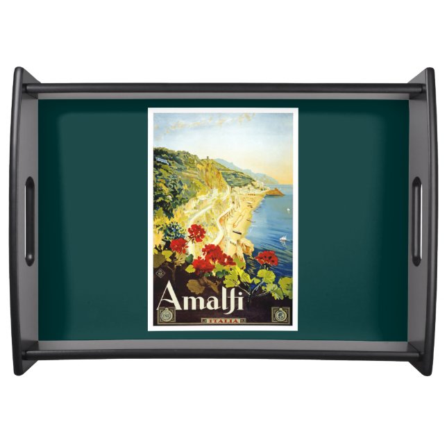 Amalfi Coast, Italy Serving Tray (Front)