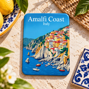 Amalfi Coast, Italy Travel Mediterranean Magnet