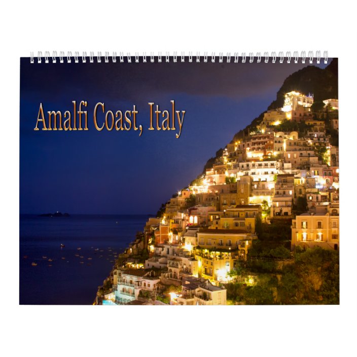 2021 amalfi coast calendar Amalfi Coast Italy Wall Calendar Zazzle Com 2021 amalfi coast calendar