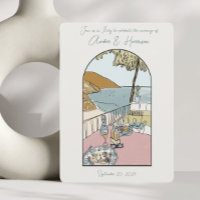 Amalfi Coast Italy Wedding Save The Date