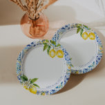 Amalfi Coast Lemon Baby Shower Plate<br><div class="desc">Amalfi</div>