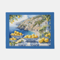 Amalfi Coast Lemon Blue Italy