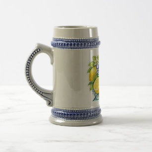 Amalfi Coast Lemon Mediterranean Amalfi Coast Beer Stein