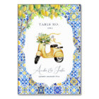 Amalfi Coast | Mediterranean Lemon Tiles Wedding