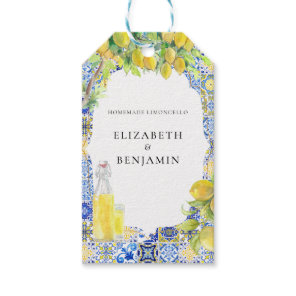 Amalfi Coast | Mediterranean Limocello Gift Tags