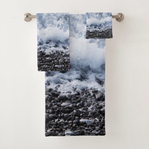 Amalfi Coast Ocean Dream 3 travel wall art Bath Towel Set