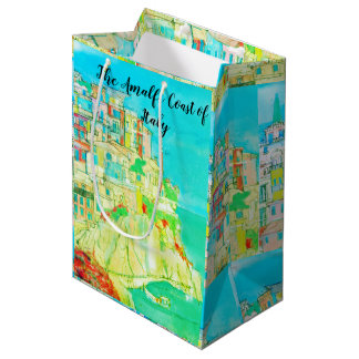 Amalfi Coast of Italy Gift Bag by Artist