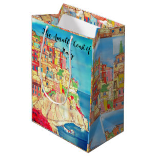 Amalfi Coast of Italy Gift Bag by Artist