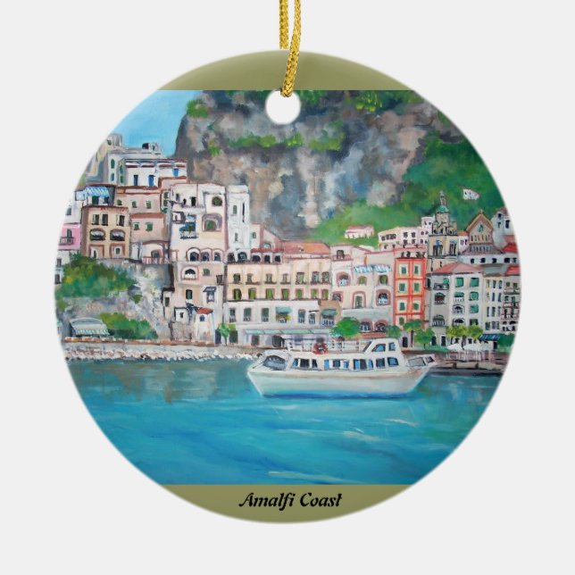 Amalfi Coast - Ornament (Front)