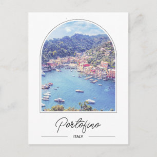Amalfi Coast Portofino Italy Photo Postcard