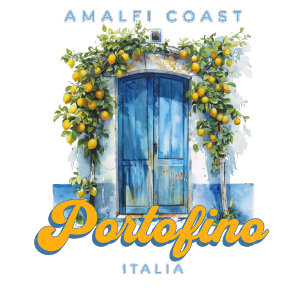 Amalfi Coast Portofino La Dolce Vita Italia Lemons T-Shirt
