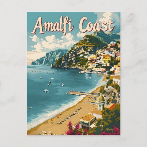 Amalfi Coast Postcard