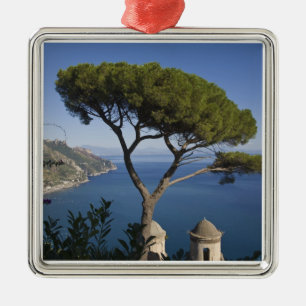 Amalfi coast, Ravello, Campania, Italy Metal Ornament