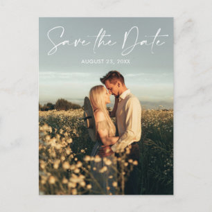 Amalfi Coast Save The Date Postcard