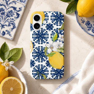 Amalfi Coast Tile pattern iphone case