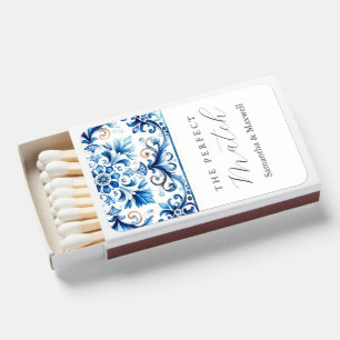 Amalfi Coast Wedding Theme Matchboxes