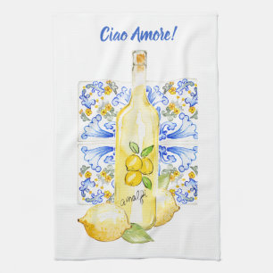Amalfi Dream kitchen towel