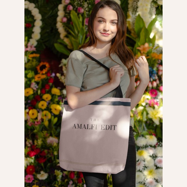 Amalfi Edit Tote Bag – Elegant Luxury Summer Style (Creator Uploaded)