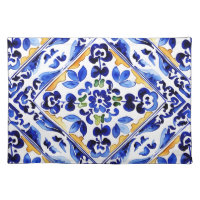 Amalfi Italian Vietri blue tiles
