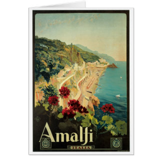Amalfi, Italy vintage poster Cards
