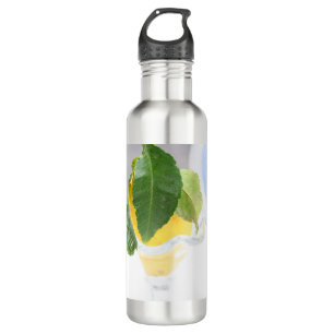Amalfi Lemon Dream #1 #travel #wall #art Stainless Steel Water Bottle