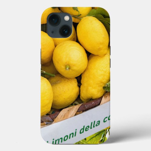 Amalfi Lemon Dream 3 travel wall art  iPhone 13 Case