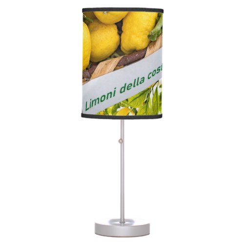 Amalfi Lemon Dream 3 travel wall art  Table Lamp