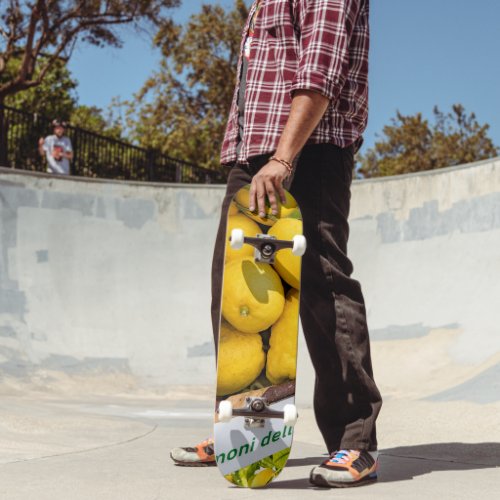 Amalfi Lemon Dream 3 travel wall Skateboard
