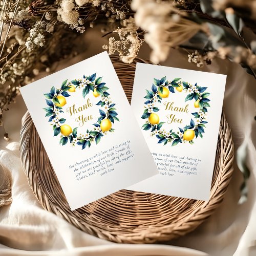Amalfi Lemon Wreath Ciao Baby Baby Shower