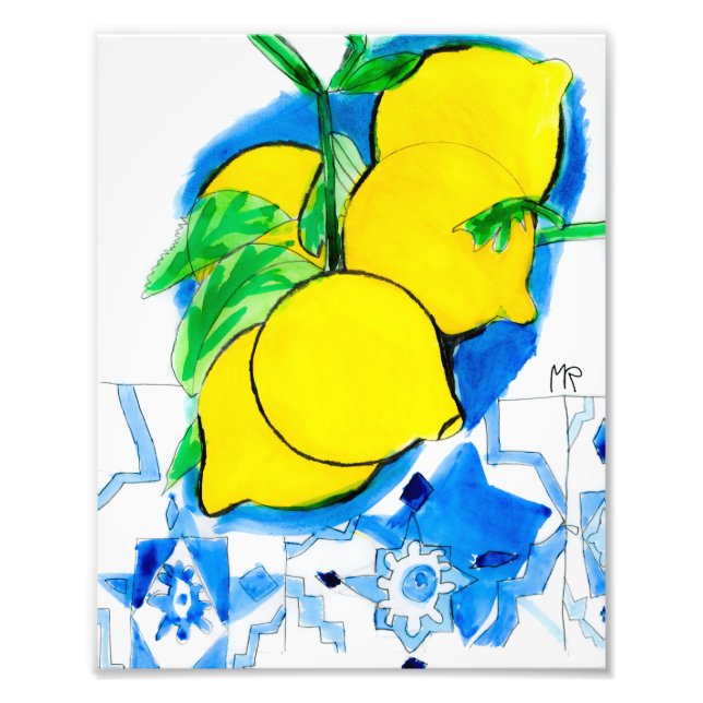 Amalfi Lemons II Photo Print (Front)