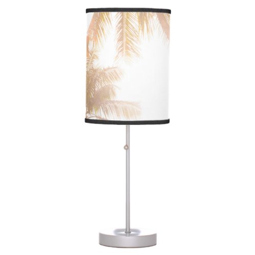 Amalfi Palm Dream 1 travel wall art Table Lamp