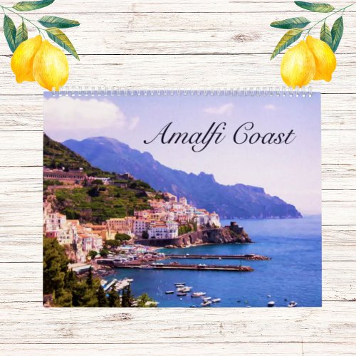Amalfi Positano Wall Calendar Large