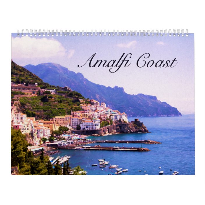 2021 amalfi coast calendar Amalfi Positano Wall Calendar Large Zazzle Com 2021 amalfi coast calendar