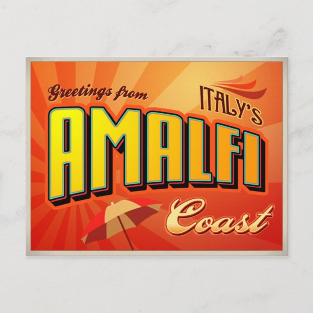 AMALFI POSTCARD (Front)