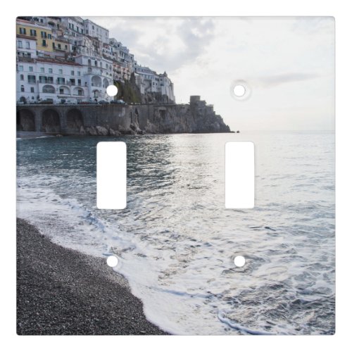 Amalfi Sunrise Dream 2 travel wall art  Light Switch Cover
