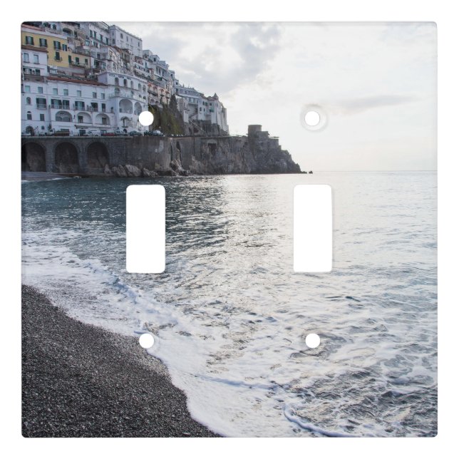 Amalfi Sunrise Dream #2 #travel #wall #art  Light Switch Cover (Front)