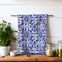Amalfi Vietri Italian blue tiles Mediterranean