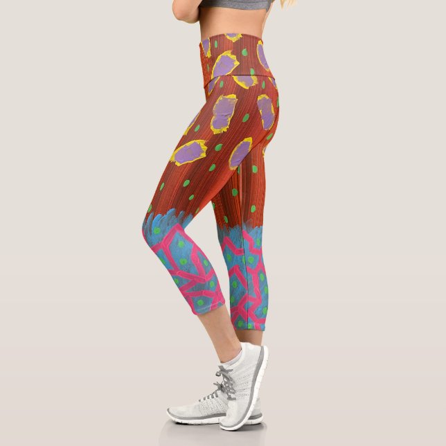 Amalgamation Capri Leggings (Left)