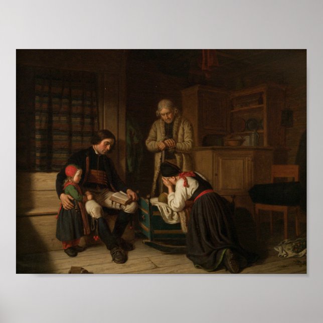 Amalia Lindegren - The Last Bed of The Little One Poster (Front)