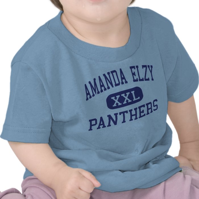 Amanda Elzy   Panthers   High   Greenwood Tee Shirts