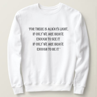 Amanda Gorman “The Hill We Climb” Illustrated Sweatshirt