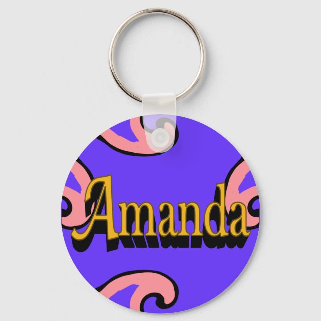 Amanda Keychain (Front)
