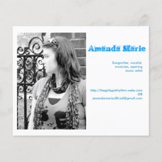 Amanda Marie business cards Flyer