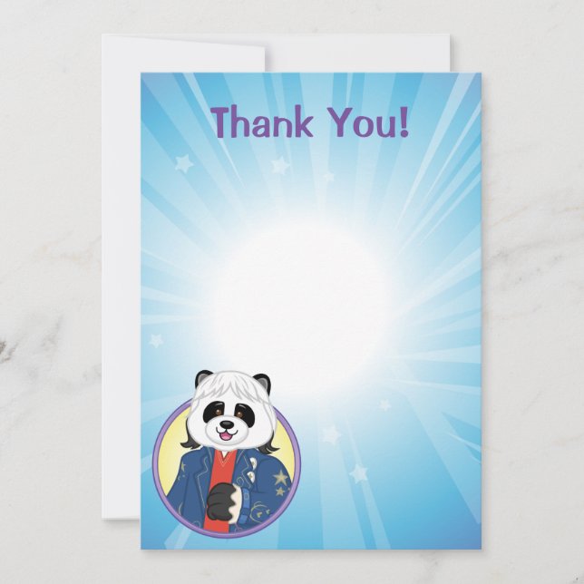 Amanda Panda Thank You Card (Front)