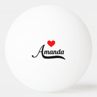 Amanda Ping Pong Ball