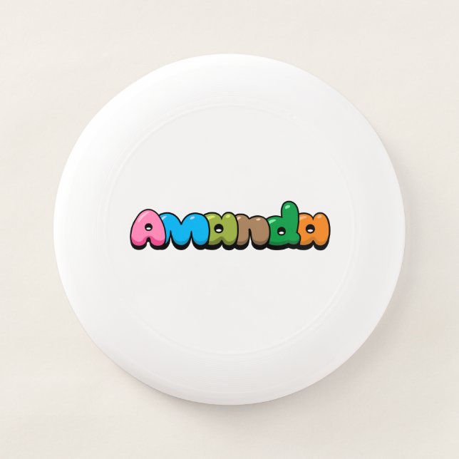 Amanda Wham-O Frisbee (Front)