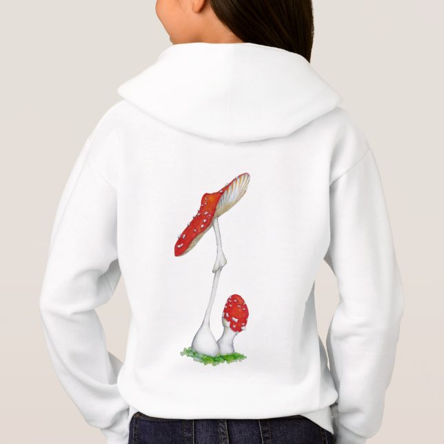 Amanita muscaria hoodie (Back)